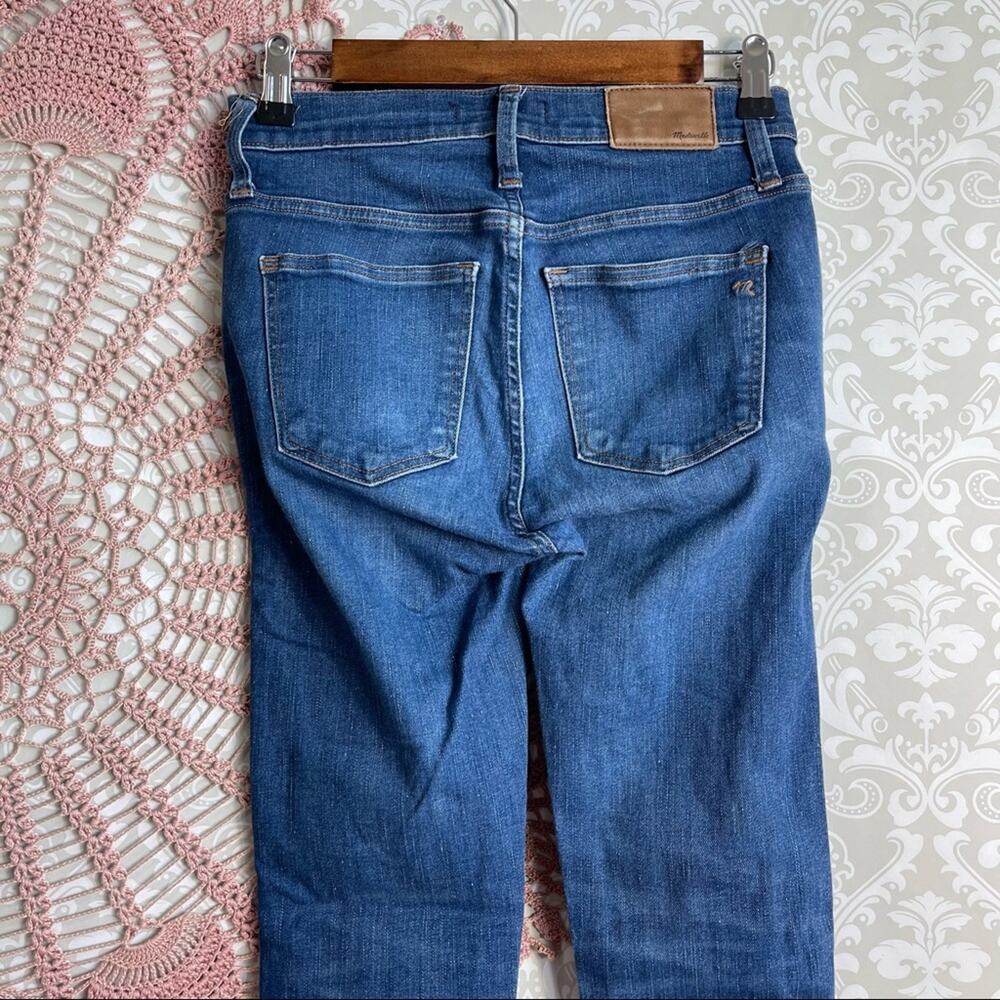 5/$30 Madewell 9” High Rise Frayed Hem Skinny Jeans Style J6515 25 - Picture 5 of 8
